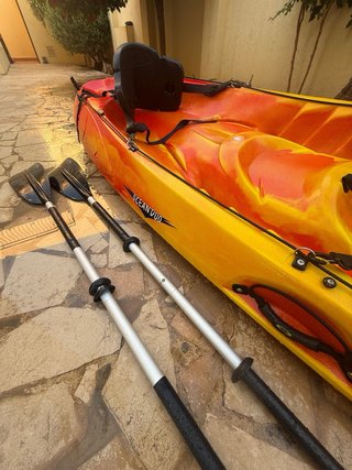 Kayak Ocean Duo Amarillo/Rojo