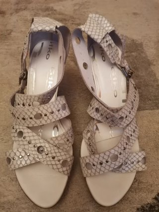 Sandalias Giko Piel Serpiente Talla 39