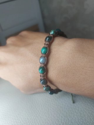 Bracciale Shamballa Uomo Pietra Naturale
