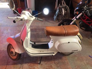Vespa PK 125 S Blanca