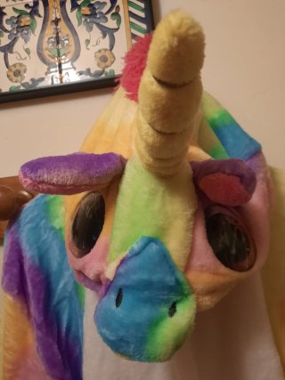 Pijama Unicornio Arcoíris Talla Única