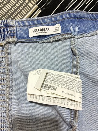 Top vaquero Pull&Bear (equivale a S)