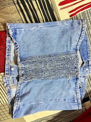 Top vaquero Pull&Bear (equivale a S)