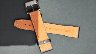Correa IWC Piel 20mm Negra