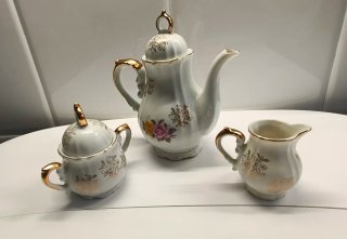 Juego de té porcelana japonesa vintage MUSICAL