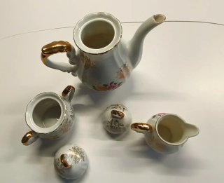 Juego de té porcelana japonesa vintage MUSICAL