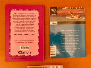 2,5€/libro. 3 libros a partir de 8 años