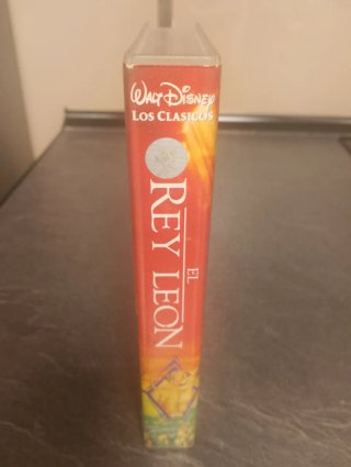 Película VHS El Rey León (Español)