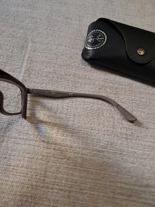 Montura para gafas graduadas Ray-Ban, color vino