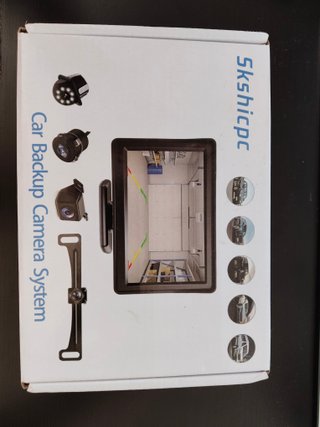 Cámara de retroceso con pantalla