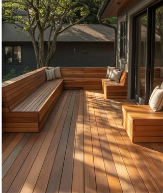Barra de madera para copas de vino