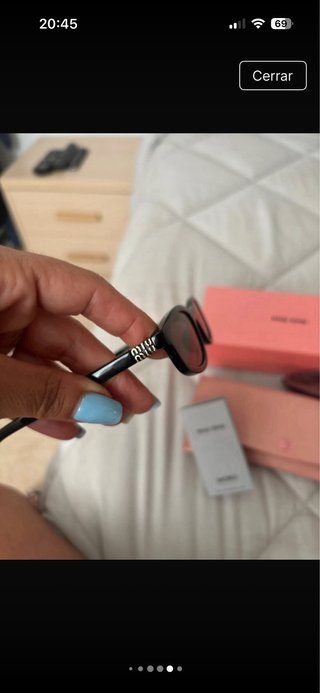 Gafas Miu Miu Marrones Lente Clara