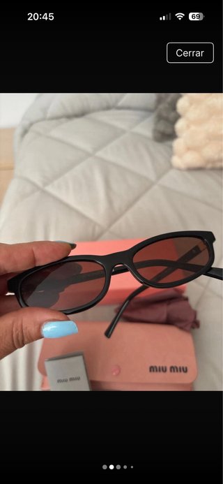 Gafas Miu Miu Marrones Lente Clara