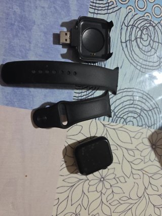 Reloj Inteligente Negro + Cargador marca blanca