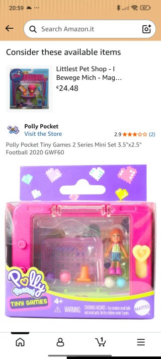 Lotto Polly Pocket Giochi