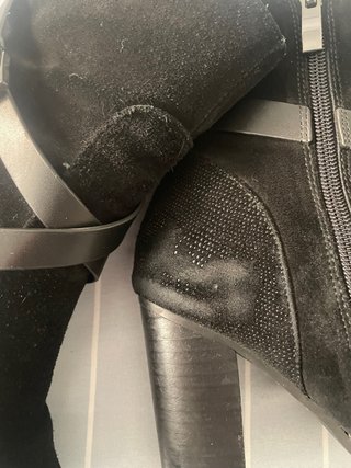 Botines Zendra Mujer Talla 38 Negros