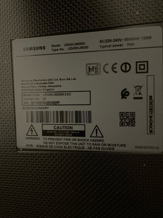 TV Samsung 43 Smart TV