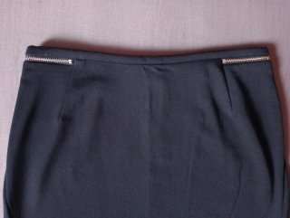 Falda lápiz negra H&M
