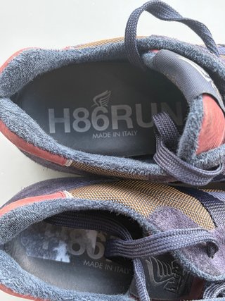 Sneakers Hogan originali in pelle scamosciata e tessuto