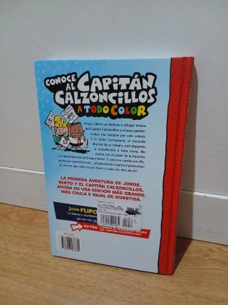 Libro Las aventuras del Capitán Calzoncillos a tod