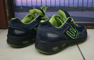 Scarpe da lavoro Bluenergy blu/verdi n.42