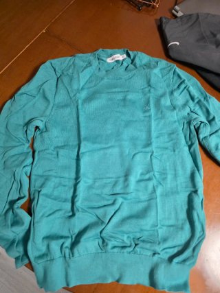 Calvin Klein jersey Teal Talla S.  Nuevo.