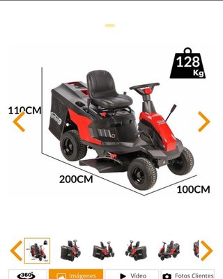 Cortacésped Rider Geotech 66cm