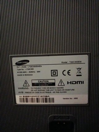 TV Samsung 22"