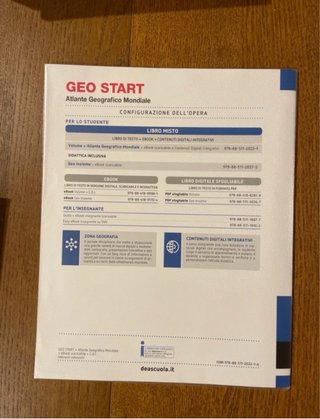 Geo start. Vol. unico. Con atlante.