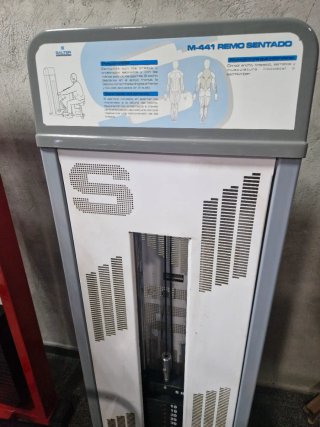 Máquina Remo con apoyo Salter M-441 de gimnasio