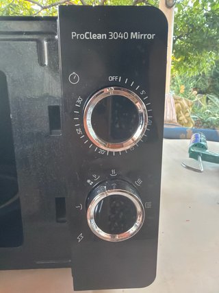 Horno Microondas Cecotec Espejo Negro