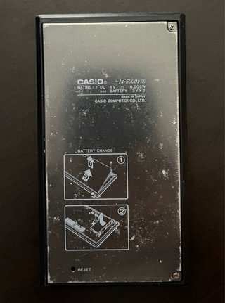 Calculadora Científica Casio fx-5000F