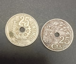 Monedas Francisco Franco Caudillo Diferentes época