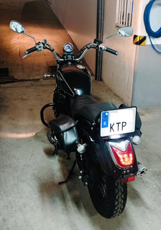 Macbor Rockster 125 Negra