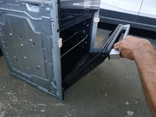 Horno Neff Microondas y Cajón Calientaplatos