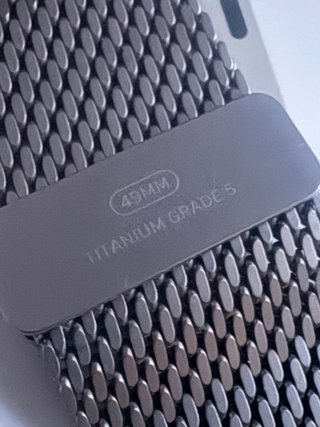 Correa Milanese Loop Titanio 49mm