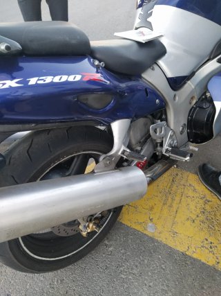 Suzuki Hayabusa Azul/Plata