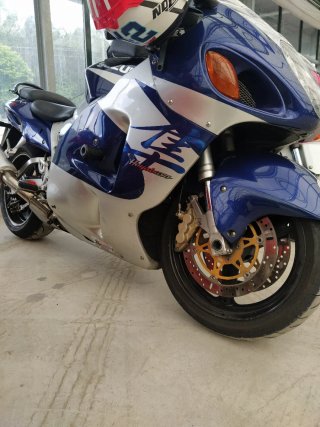 Suzuki Hayabusa Azul/Plata