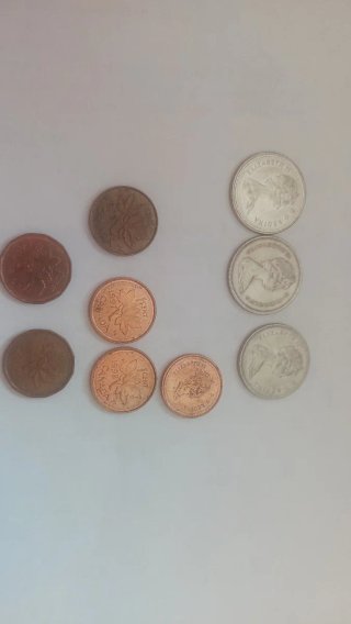 Lote de monedas antiguas