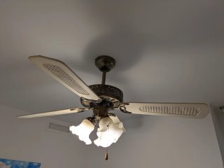 Lámpara Ventilador Techo