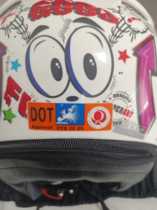 Casco SHIRO Verano Dibujo personalizado Talla M