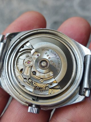 Certina DS Automático Reloj Azul Plata