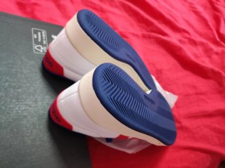 Zapatillas Adidas Blancas y Azules