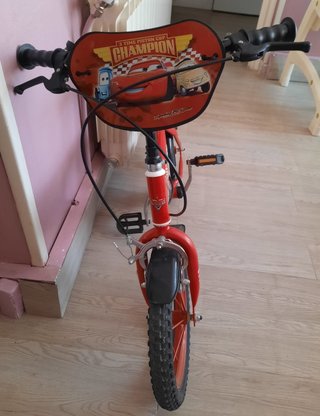 Bicicleta Infantil Roja Cars