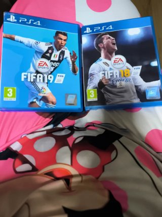 FIFA 19 y FIFA 18 PS4