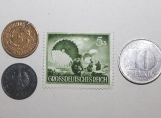 ALEMANIA , LOTE MONEDAS 1941 NAZI III REICH