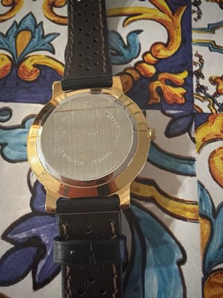 Reloj Micro Profesional Quartz Dorado