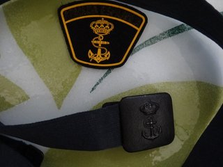 Cinto y parche Transición años 80. ARMADA ESPAÑOLA