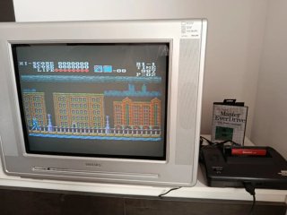 Sega Master System II RCA 60Hz Negra
