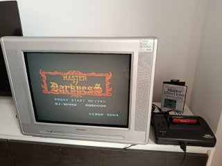 Sega Master System II RCA 60Hz Negra